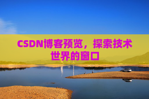 CSDN博客预览,探索技术世界的窗口